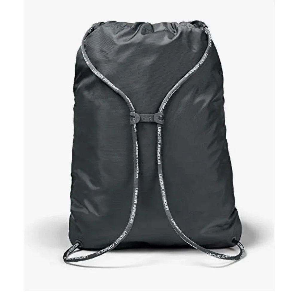 Under Armour Undeniable Sackpack Drawstring Bag Gray Orange 1261954-040